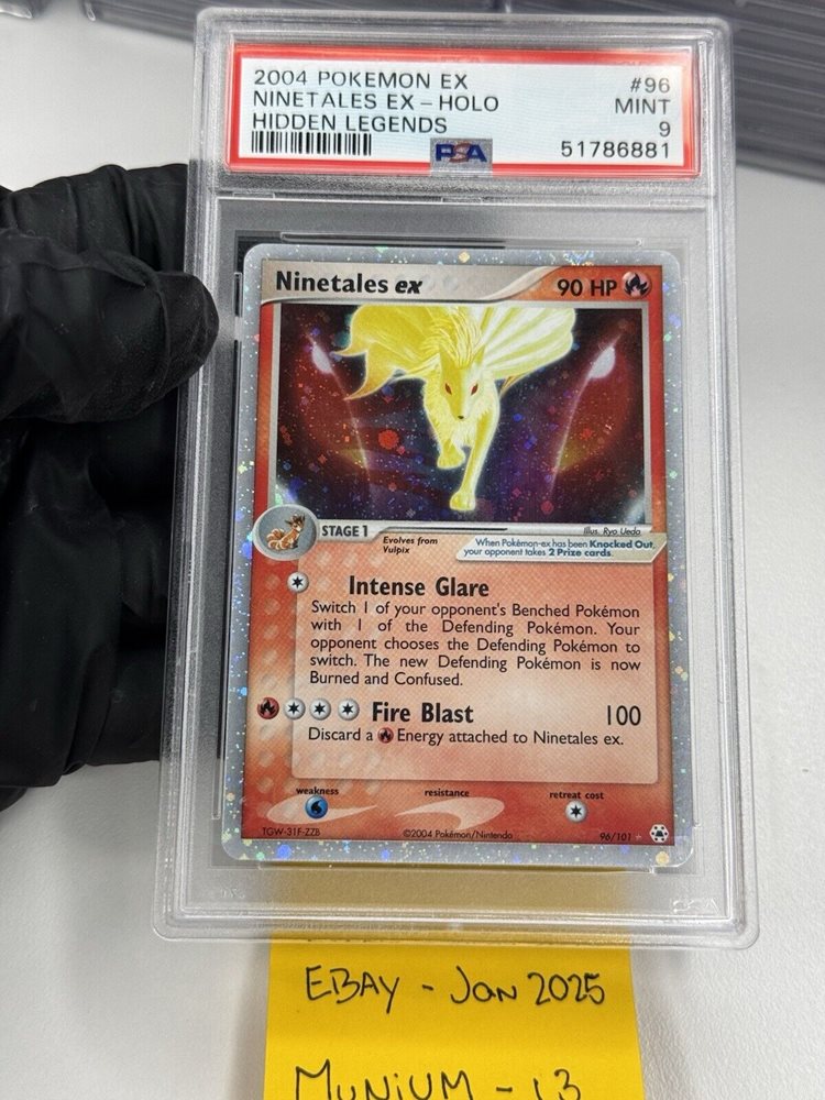 ninetales ex pokemon card value - 186/165 - Pokemon 151 - Full Art Ultra Rare Evolves from Vulpix Type MARKET UPDATE: Ninetales ex (Ex