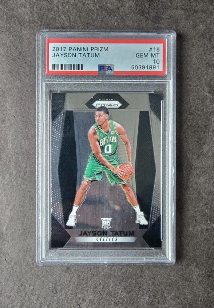 NBAカード PSA10 ジェイソンテイタム 2017 プリズム ルーキーカード Graded 2017-18 Panini Prizm JAYSON TATUM #16 Rookie RC
