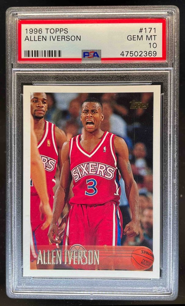 Auction Prices Realized Basketball Cards 1996 TOPPS Allen Iverson