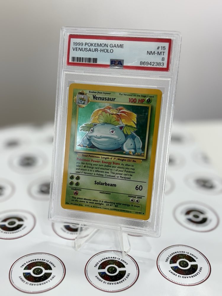 Auction Prices Realized Tcg Cards 1999 POKEMON GAME Venusaur-Holo