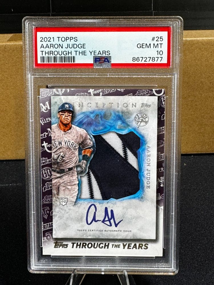 eBay Auction Item 256692375495 Baseball Cards 2021 Topps Through