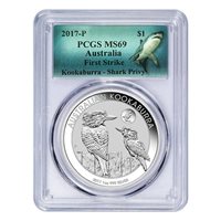 2017 Perth Mint Tuvalu GHOSTBUSTERS SLIMER 1 oz Silver Proof $1 Coin PCGS MS70