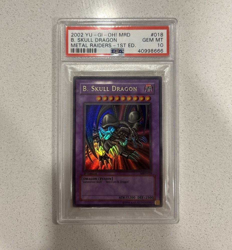 PSA9 遊戯王　旧アジア版　MRD-018 B. SKULL DRAGON PSA9 遊戯王 旧アジア版 MRD-018 B. SKULL DRAGON B. Skull
