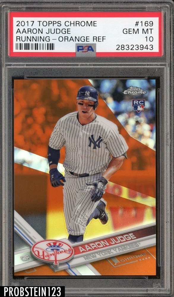 Auction Prices Realized Baseball Cards 2017 TOPPS CHROME Aaron Judge