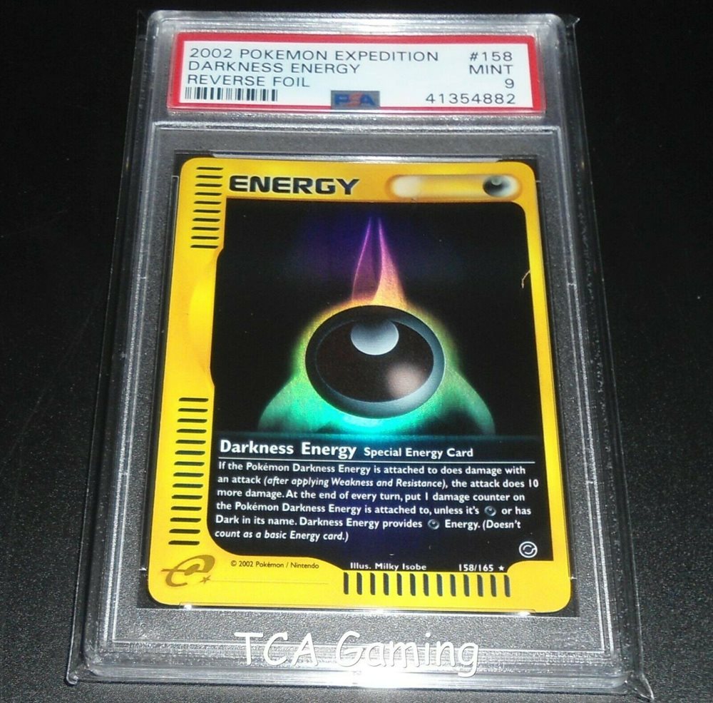 DARKNESS ENERGY 158//165 Expedition non-holo E-series Pokemon card NM Dark
