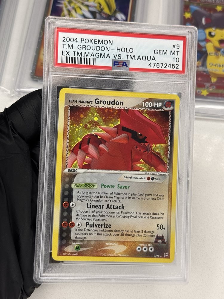 Auction Prices Realized Tcg Cards 2004 POKEMON EX TEAM MAGMA
