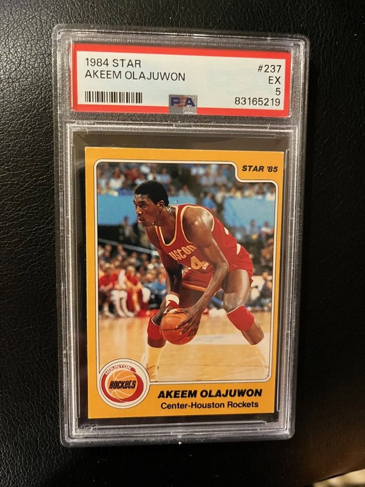 Auction Prices Realized Basketball Cards 1984 STAR Akeem