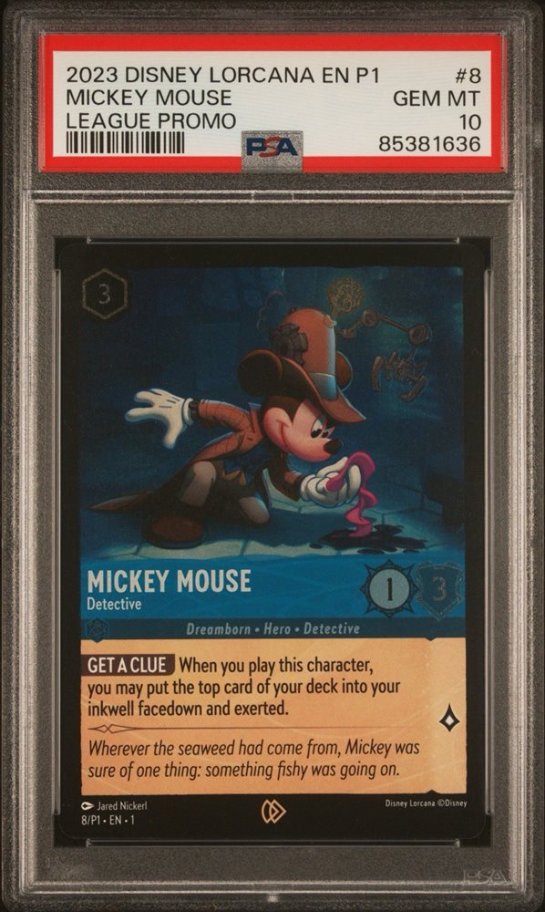 Auction Prices Realized Tcg Cards 2023 DISNEY LORCANA EN P1