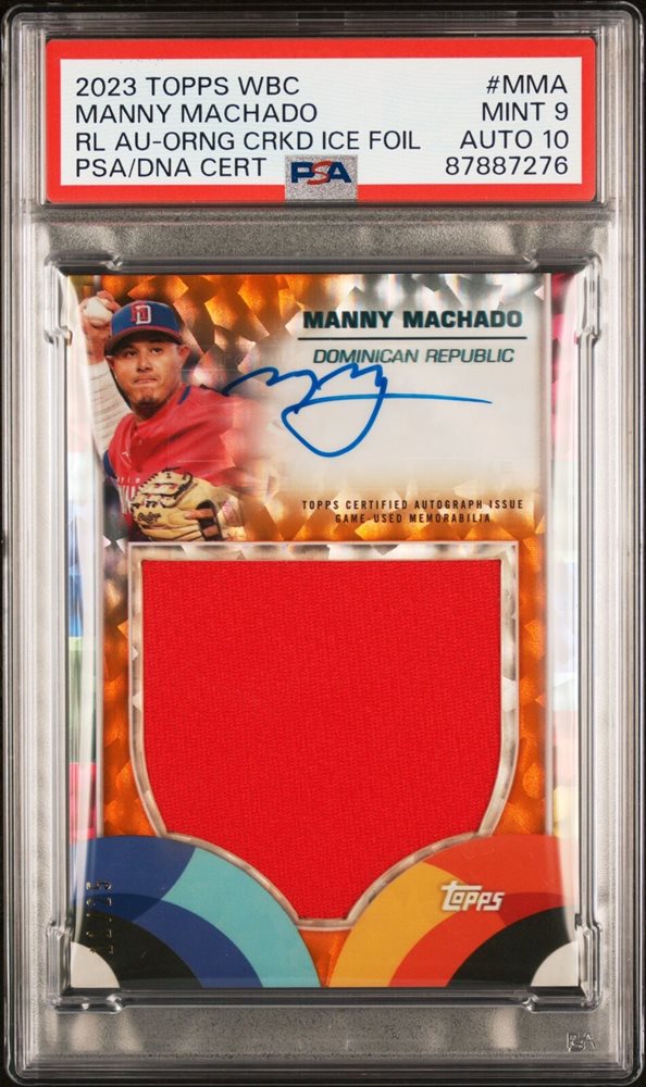 Topps WBC 2023 MANNY MACHADO レリックオート/10