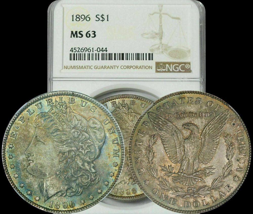 1921-P Morgan Silver Dollar NGC MS63