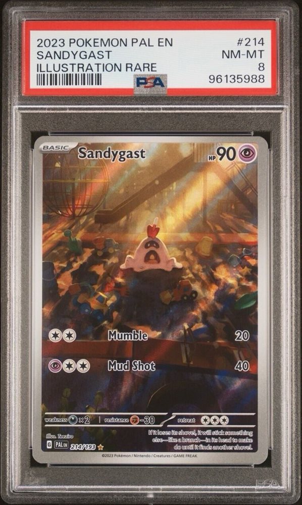 pokemon card sandygast Sandygast 91