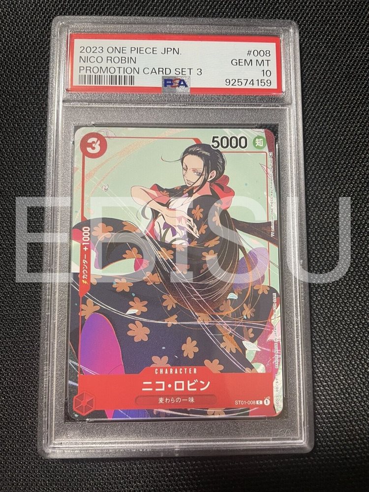ミラバトonepiece ワンピース　ロビン robin psa10 Auction Prices Realized Tcg Cards 2023 ONE PIECE JAPANESE
