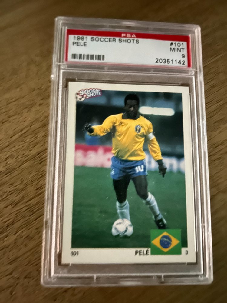Auction Prices Realized Soccer Cards 1991 SOCCER SHOTS Pele