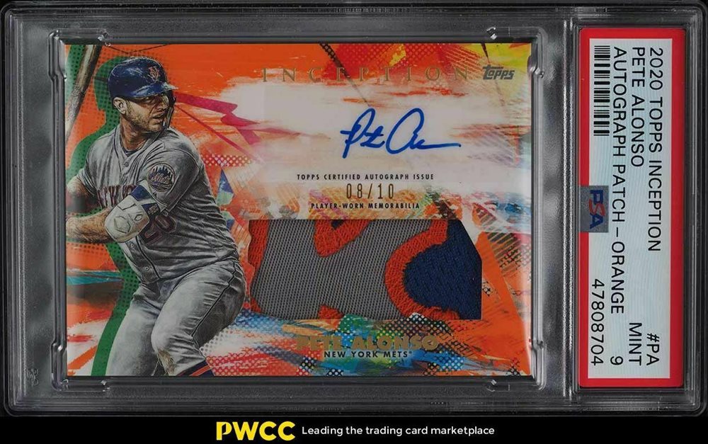 MLB TOPPS 2020 ピート・アロンソ 直筆サインカード 50シリ MLB TOPPS 2020 ピート・アロンソ 直筆サインカード 50シリ