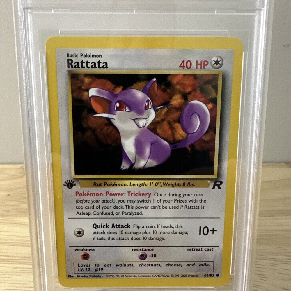 PSA 10 コラッタ 旧裏 1996年「第1弾」 Rattata