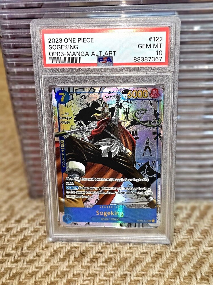 2023 ONE PIECE SOGEKING #122 GEM MT 10