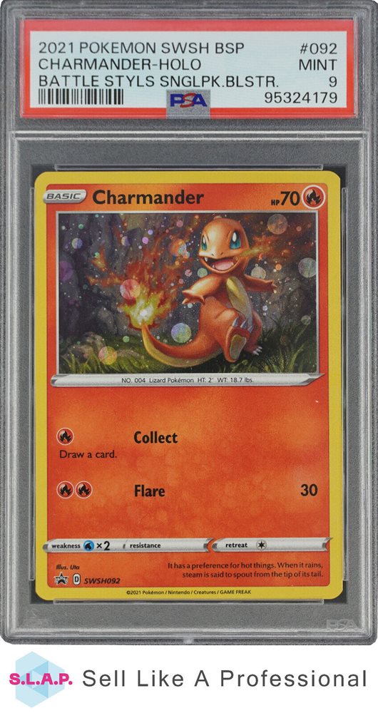 charmander holographic card Charmander-Holo (004) 2002 Pokemon Japanese McDonald's HIDDEN FATES Charmander - 047 (Cosmos Holo)