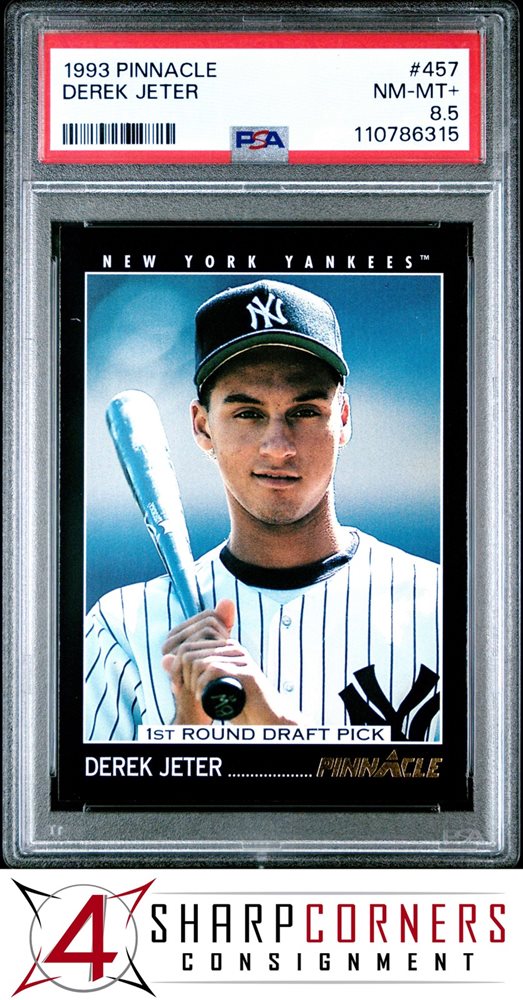1993 デレク・ジータ　psa7 Auction Prices Realized Baseball Cards 1993 PINNACLE Derek Jeter