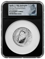 2019 W Proof American Silver Eagle NGC PF70 UC FDI Black Core Weinman SKU56274