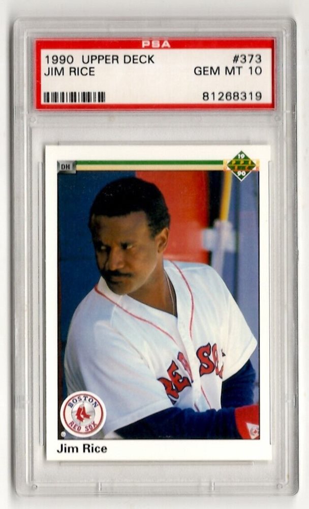 Auction Prices Realized Baseball Cards 1990 UPPER DECK Jim Rice