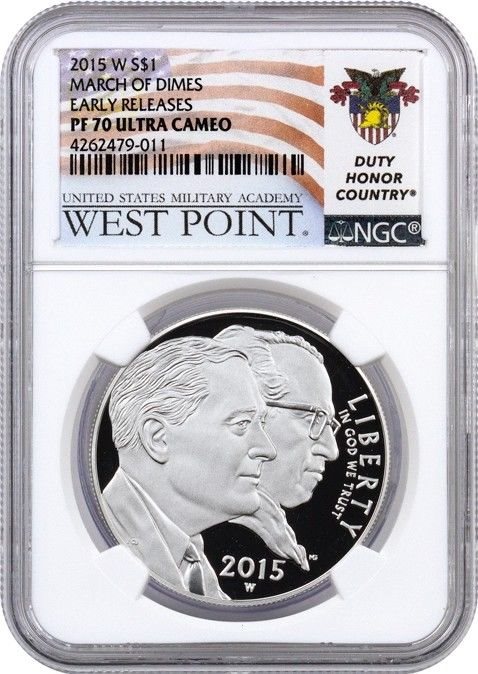 2015-W March of Dimes Silver Proof Dime From Set PR69DCAM PCGS First Strike