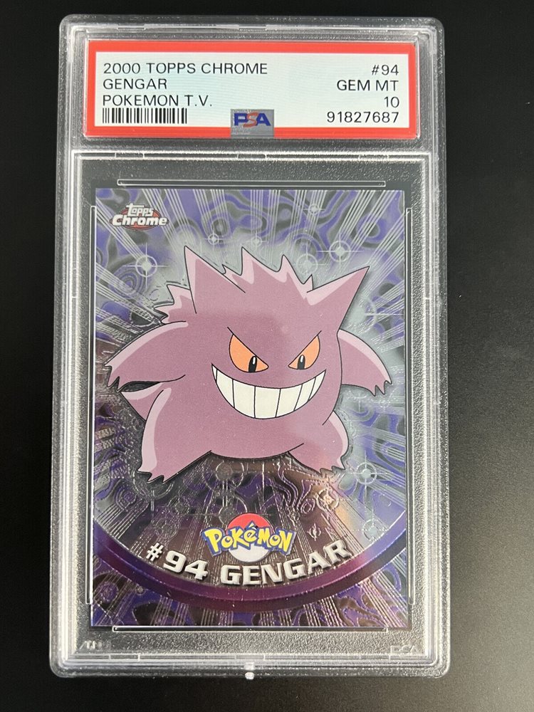 Auction Prices Realized Tcg Cards 2000 TOPPS CHROME POKEMON T.V.