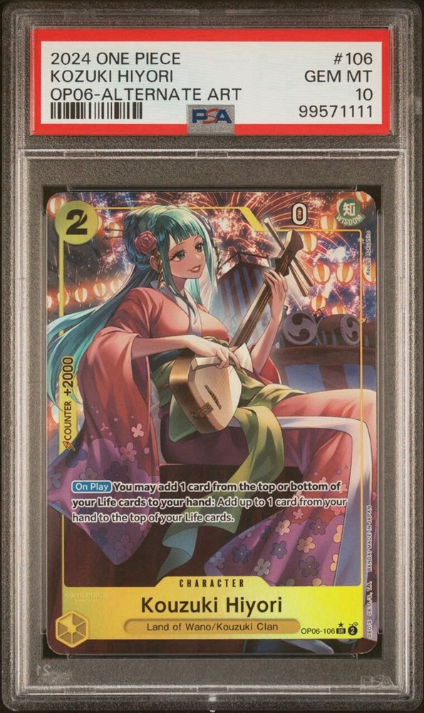 Auction Prices Realized Tcg Cards 2024 ONE PIECE OP06-WINGS