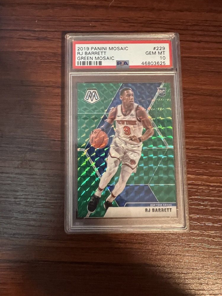 Auction Prices Realized Basketball Cards 2019 Panini Mosaic Rj Barrett