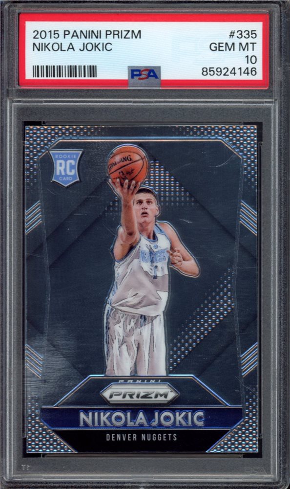 その他 NIKOLA JOKIC PANINI FLASH PRIZM RC PSA10 Auction Prices Realized Basketball Cards 2015 PANINI PRIZM