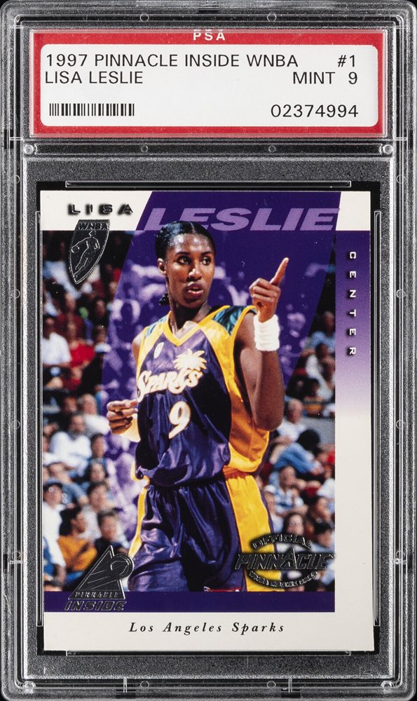 Auction Prices Realized Basketball Cards 1997 PINNACLE INSIDE WNBA
