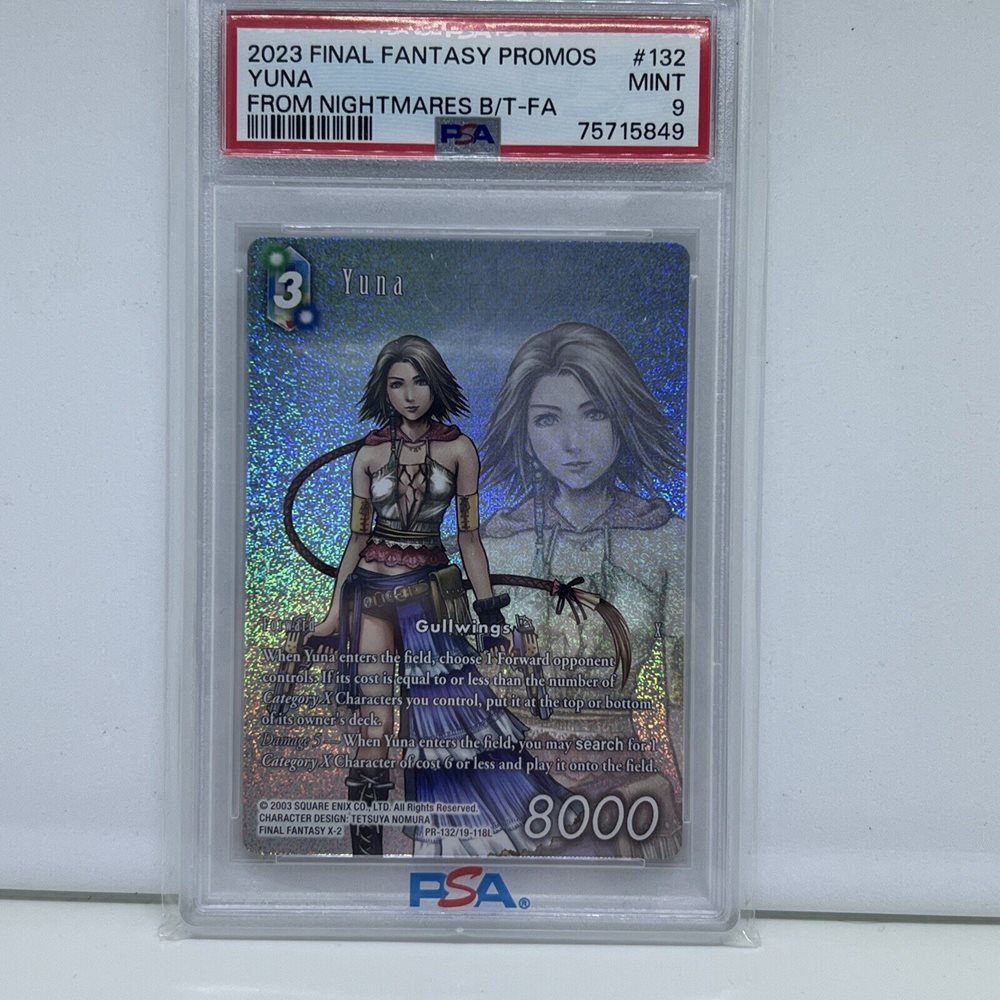 Auction Prices Realized Tcg Cards 2023 FINAL FANTASY PROMOS Yuna