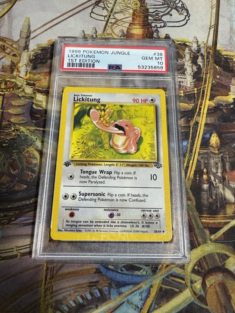 pokemon lickitung card Pokemon Unbroken Bonds Lickitung #152