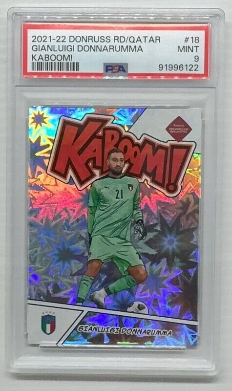 PANINI DONRUSS KABOOM! ベッカム　カード　PSA　トレカ 2023-24 PANINI DONRUSS FIFA KABOOM! #25 DAVID BECKHAM PSA 8