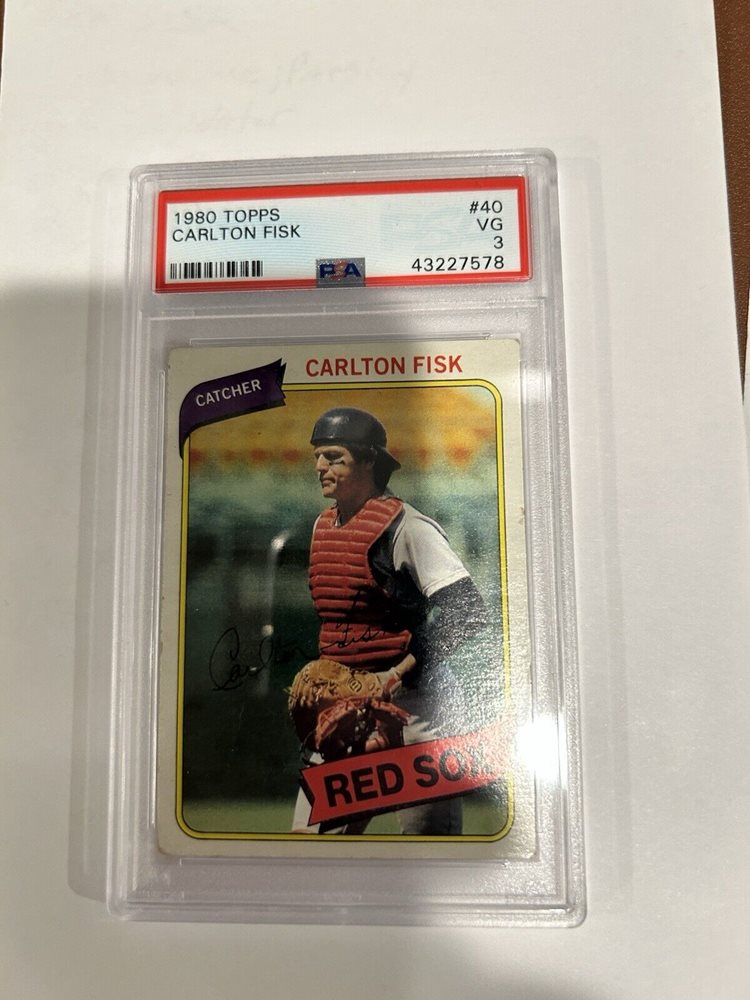 Auction Prices Realized Baseball Cards 1980 TOPPS Carlton Fisk