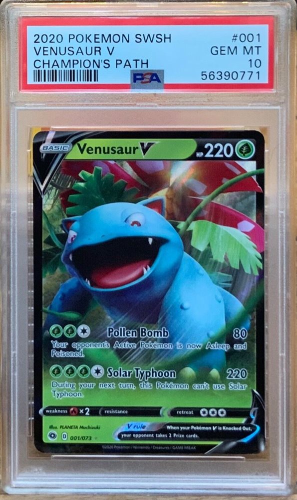 venusaur v pokemon card Amazon.com: Venusaur V - 001/073 main image 1