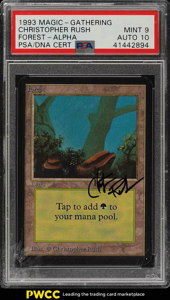 マジック：ザ・ギャザリング MTG  covered forest PSA10 マジック：ザ・ギャザリング MTG covered forest PSA10 マジック