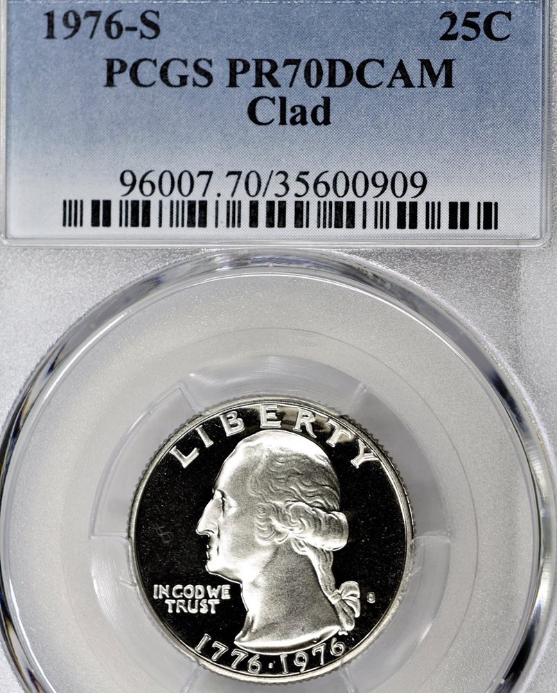 1976-s 建国200周年記念 50セント 銀貨 PCGS PR70 DCAM 1976-s 建国200周年記念 50セント 銀貨 PCGS PR70 DCAM - 旧貨幣