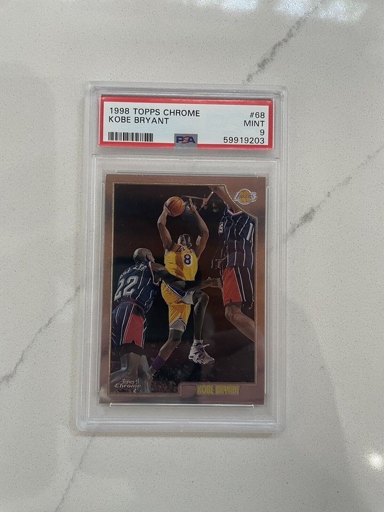 Auction Prices Realized Basketball Cards 1998 Topps Chrome Kobe Bryant