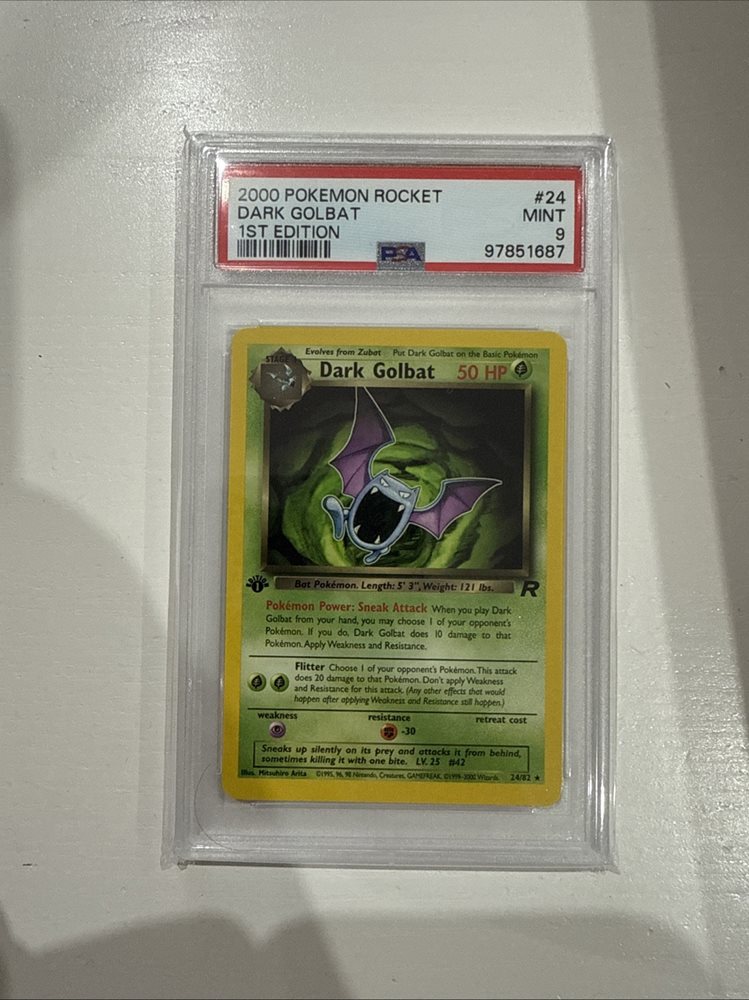 ポケモン Dark Golbat 50 HP Team Rocket PSA品質 Dark Golbat #42 Prices | Pokemon Japanese Rocket Gang