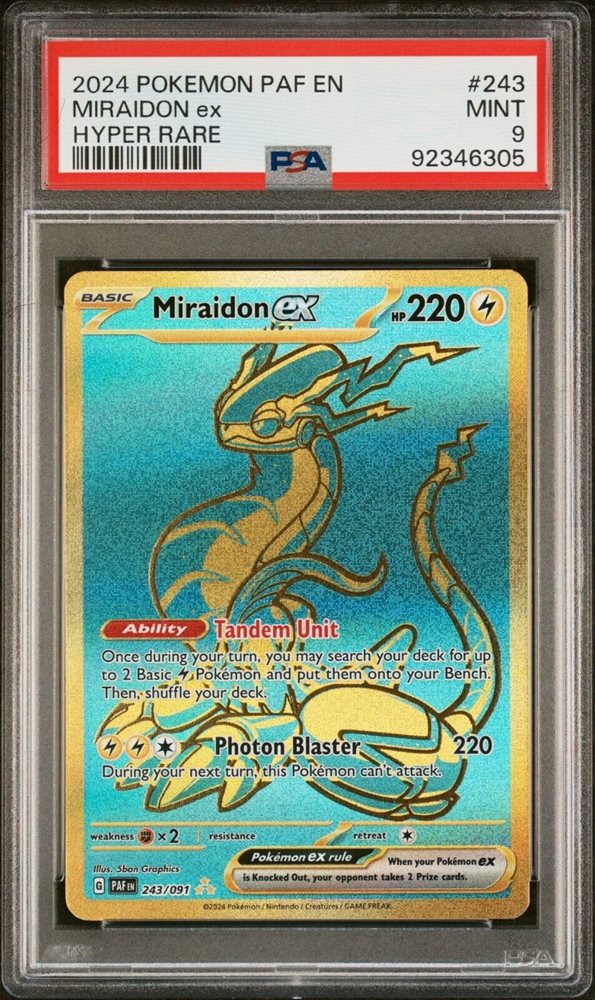 eBay Auction Item 326170584414 Tcg Cards 2024 Pokemon Paf En-Paldean Fates