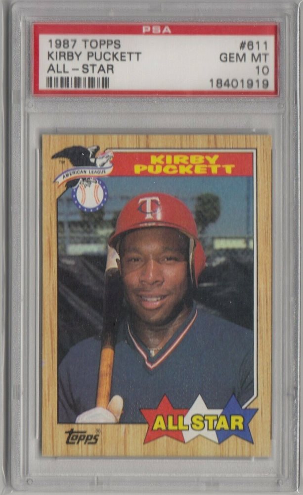 Auction Prices Realized Baseball Cards 1987 Topps Kirby Puckett ALL STAR