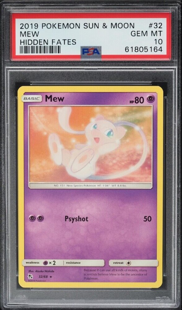 Gx Pokemon Cards 2019 Mew Rare Card 32/68 Pokemon TCG Hidden Fates Set, Near Mint Condition Pokemon Hidden Fates Mew Gx Pokemon Cards 2019 Mew Rare Card 32/68 Pokemon TCG Hidden Fates Set, Near Mint Condition Pokemon Hidden Fates Mew