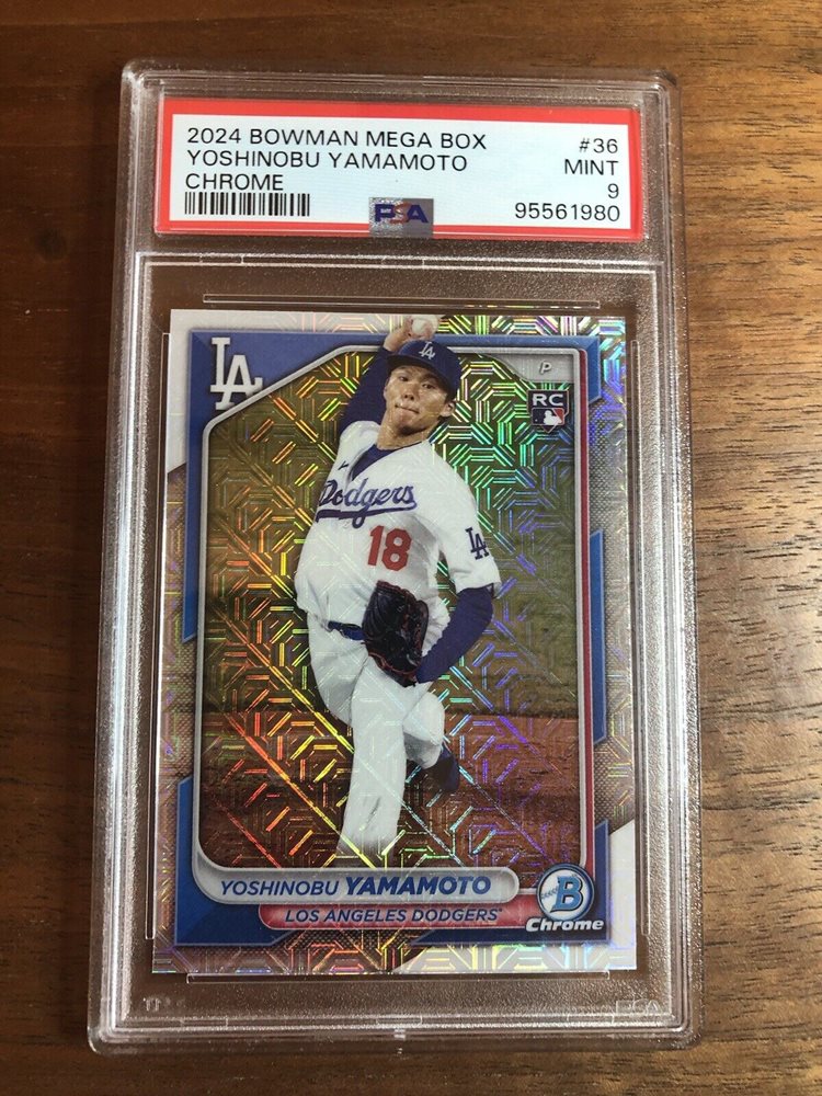 Bowman Chrome 山本由伸 Image Variation PSA 9 2024 Bowman Chrome Yoshinobu Yamamoto SP Image Variation