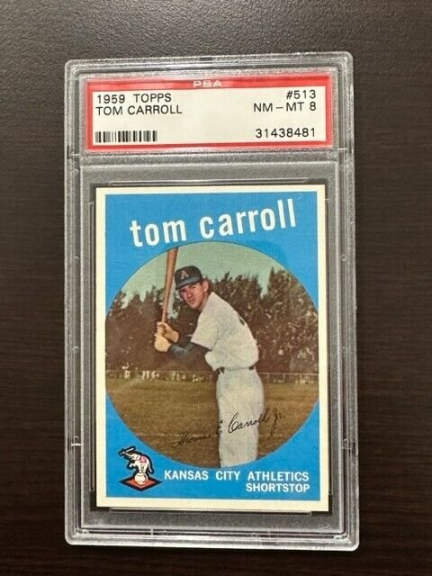 Tom Carroll Reds Auction Prices Realized Baseball Cards 1959 TOPPS Tom Carroll