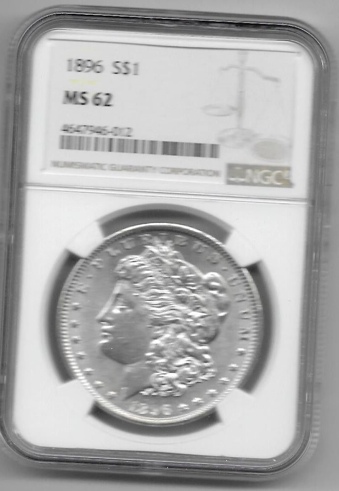 1896 Morgan Silver Dollar, NGC MS62, MS62 - PCGS Auction Prices