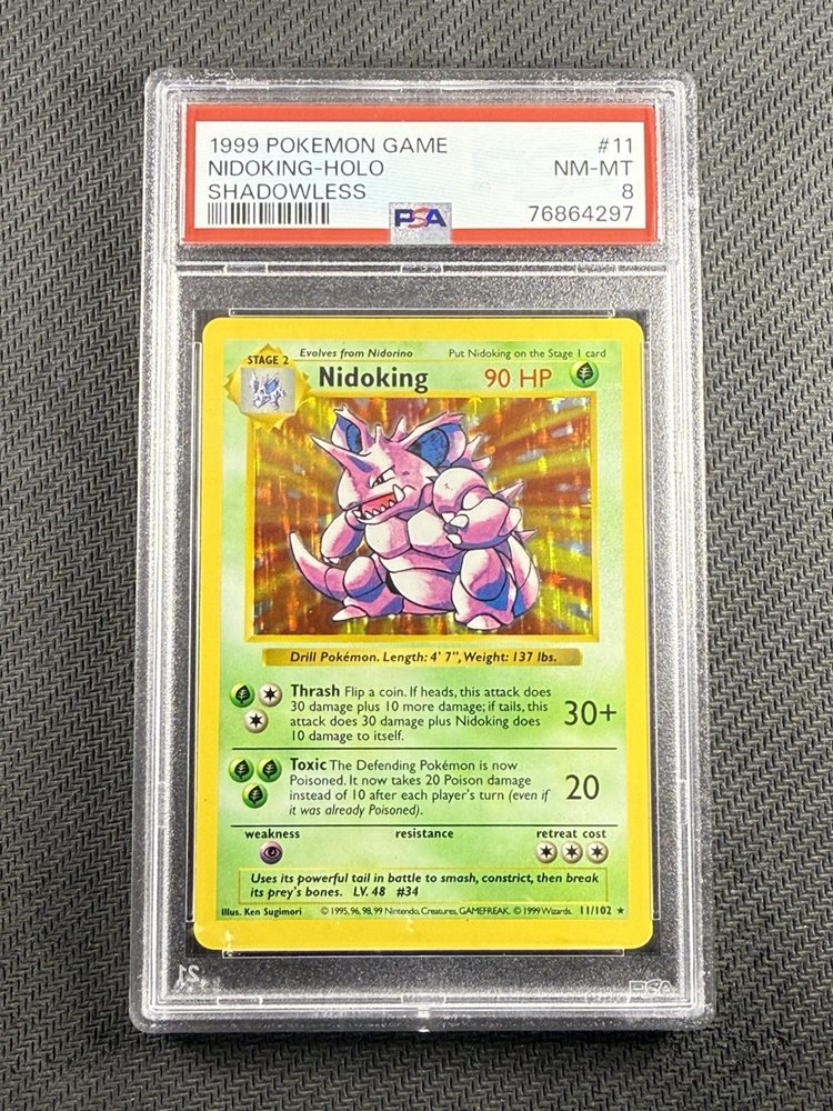 ポケモンカードゲーム 1999 Nidoking-Holo 1ed PSA5 Auction Prices Realized Tcg Cards 1999 POKEMON GAME Nidoking