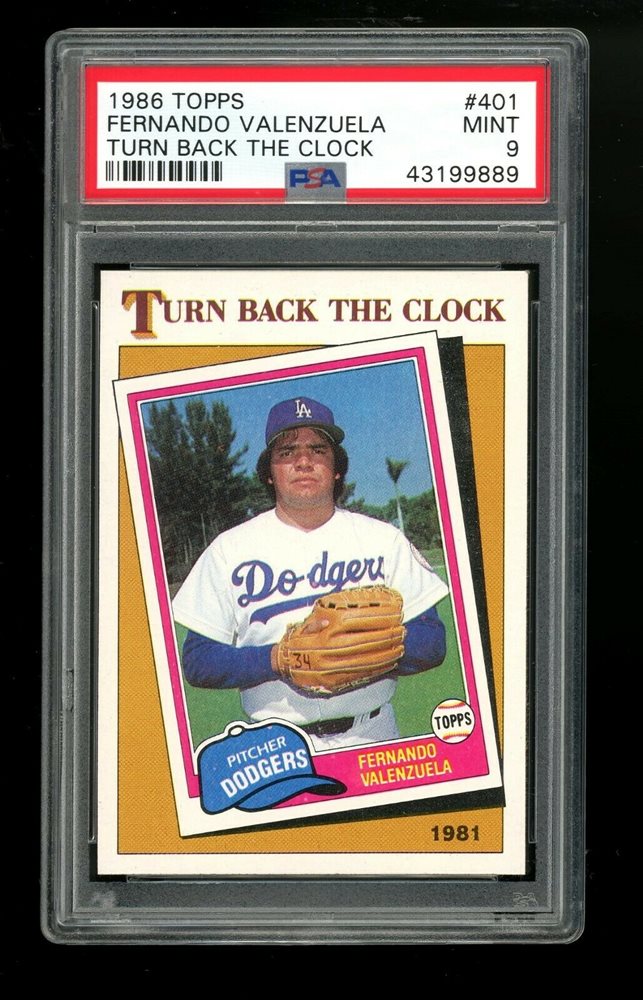 1985 Topps Baseball Card #440 Fernando Valenzuela NM-MT OR BETTER