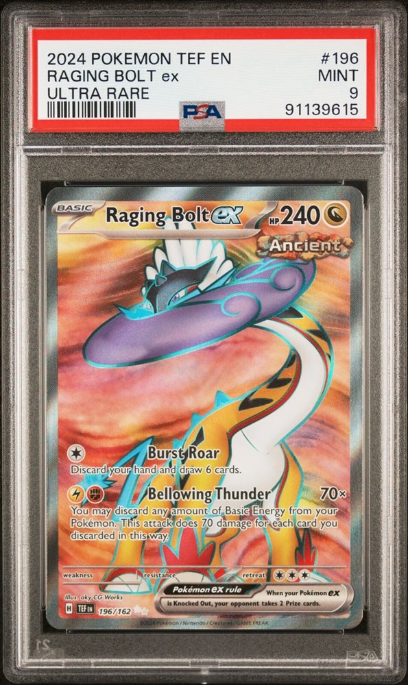 eBay Auction Item 305618057326 Tcg Cards 2024 Pokemon Tef En-Temporal Forces