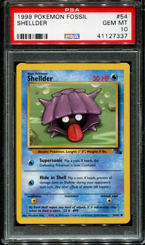 eBay Auction Item 263780863366 Tcg Cards 1999 Pokemon Fossil