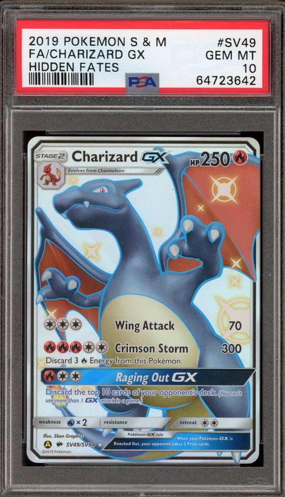 ポケモンカード　グレイシアGX hidden fates (英語版) PSA9 Auction Prices Realized Tcg Cards 2019 POKEMON SUN & MOON